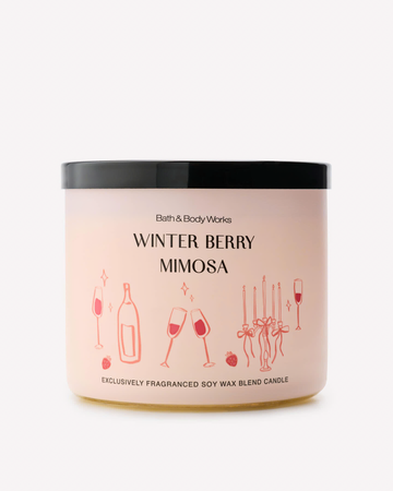 Winter Berry Mimosa 3-Wick Candle